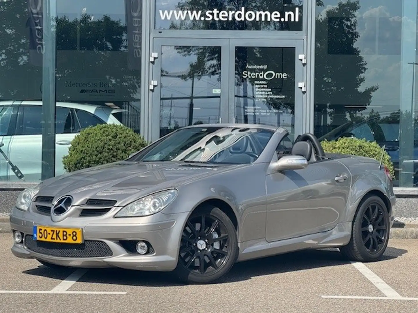 Mercedes-Benz SLK 350 V6 I Camera I Stoelverwarming I Nekverwarming I Le Zilver - 1
