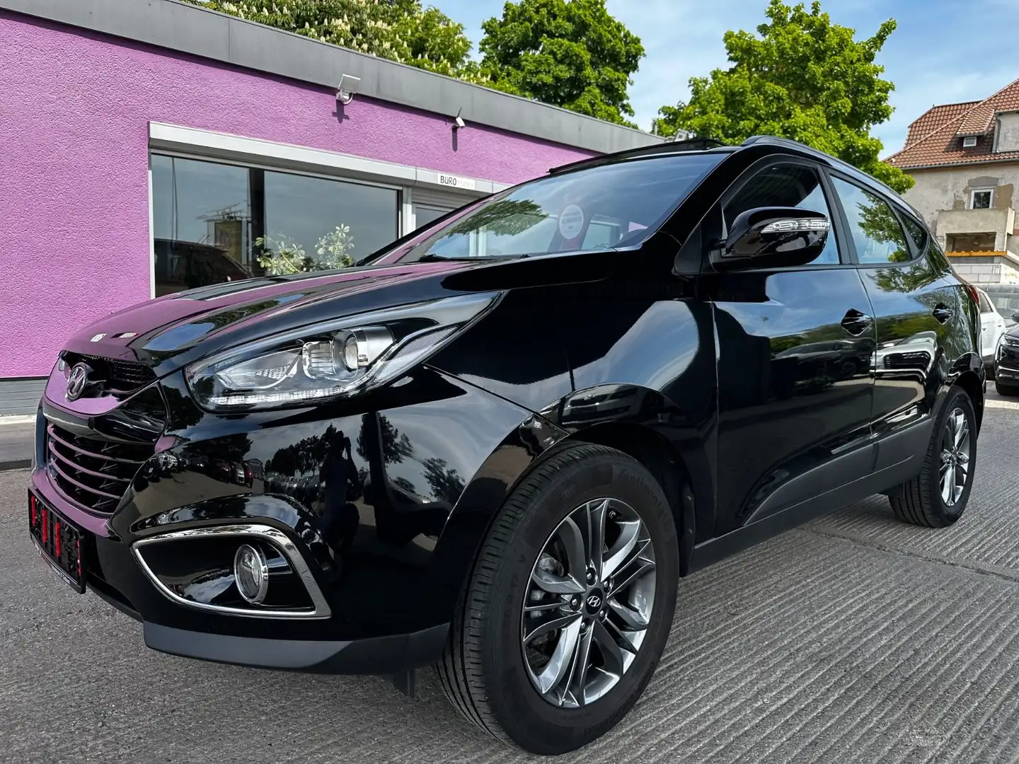 Hyundai iX35 Trend 2WD "AHK"PDC"SHZ"PANORAMA"HU/AU NEU" Negro - 1