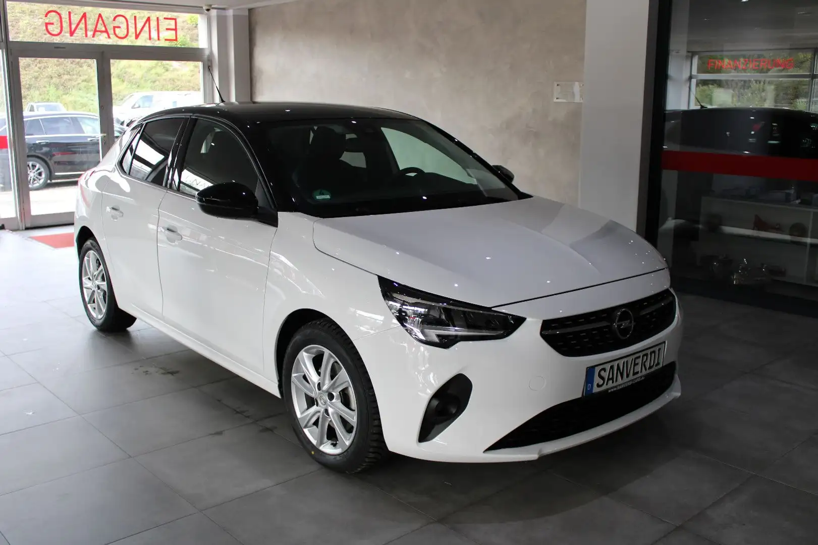 Opel Corsa 1.2 TURBO ELEGANCE LEDER NAVI LED I.HAND Weiß - 2