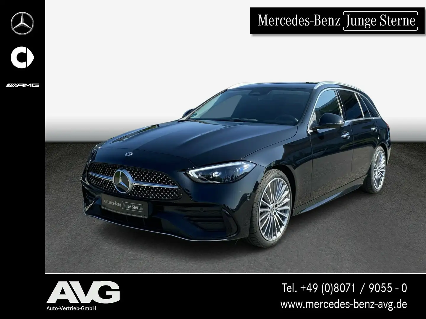 Mercedes-Benz C 220 C 220 d 4M T AMG-Premium AHK 19" DigiLight 360° Schwarz - 1