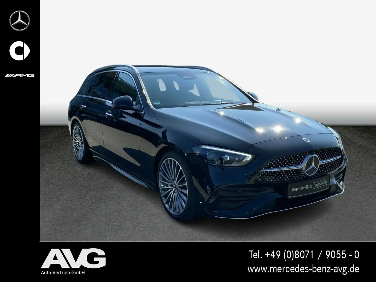 Mercedes-Benz C 220 C 220 d 4M T AMG-Premium AHK 19" DigiLight 360° Schwarz - 2