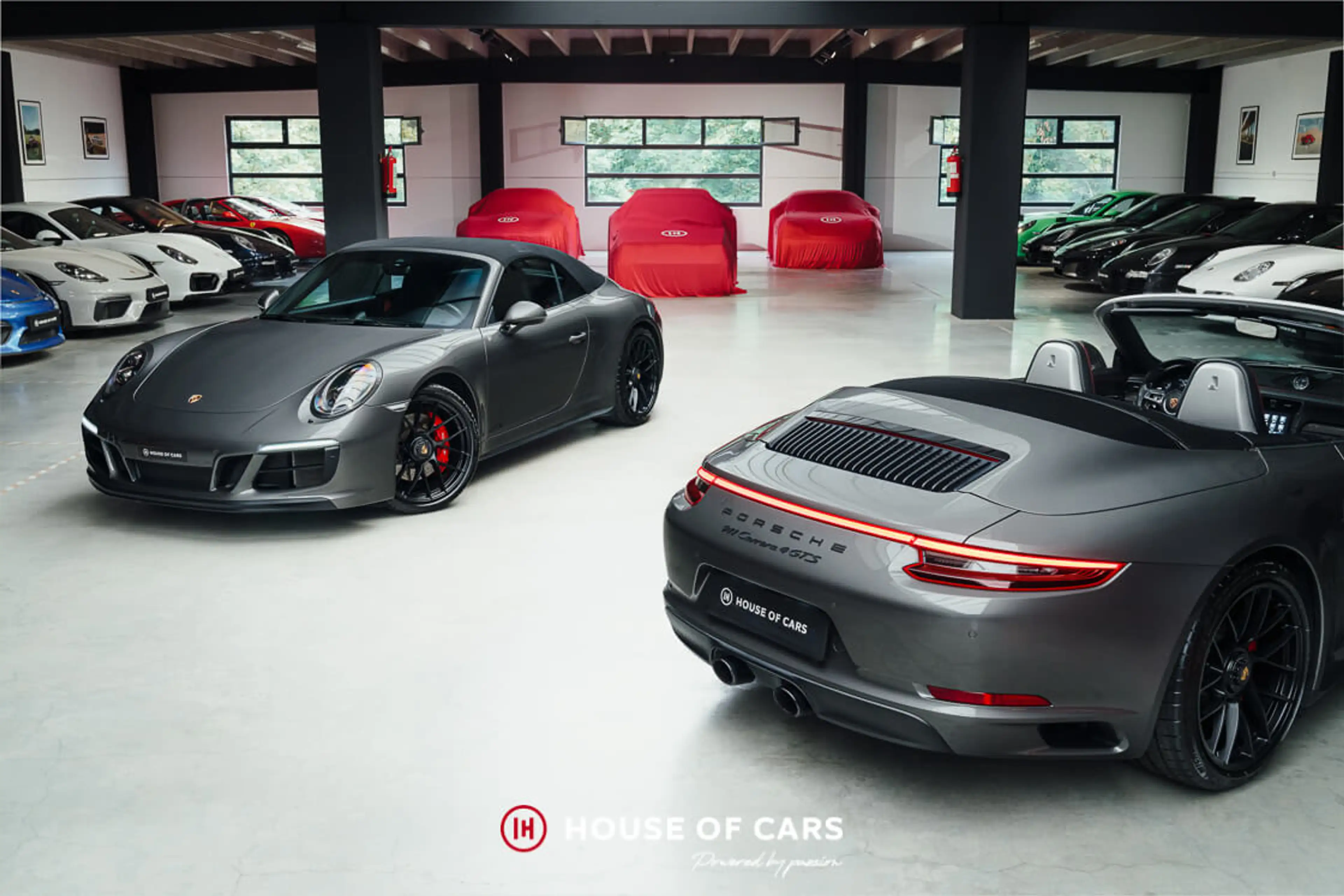 Porsche 991 .2 CARRERA 4 GTS CABRIOLET PDK AGATE GREY - PPF