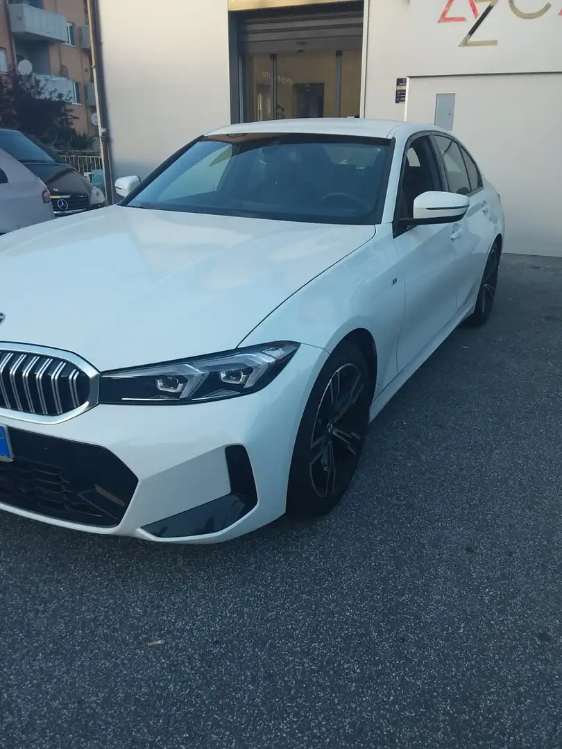 BMW 318 318i Msport auto Bianco - 2