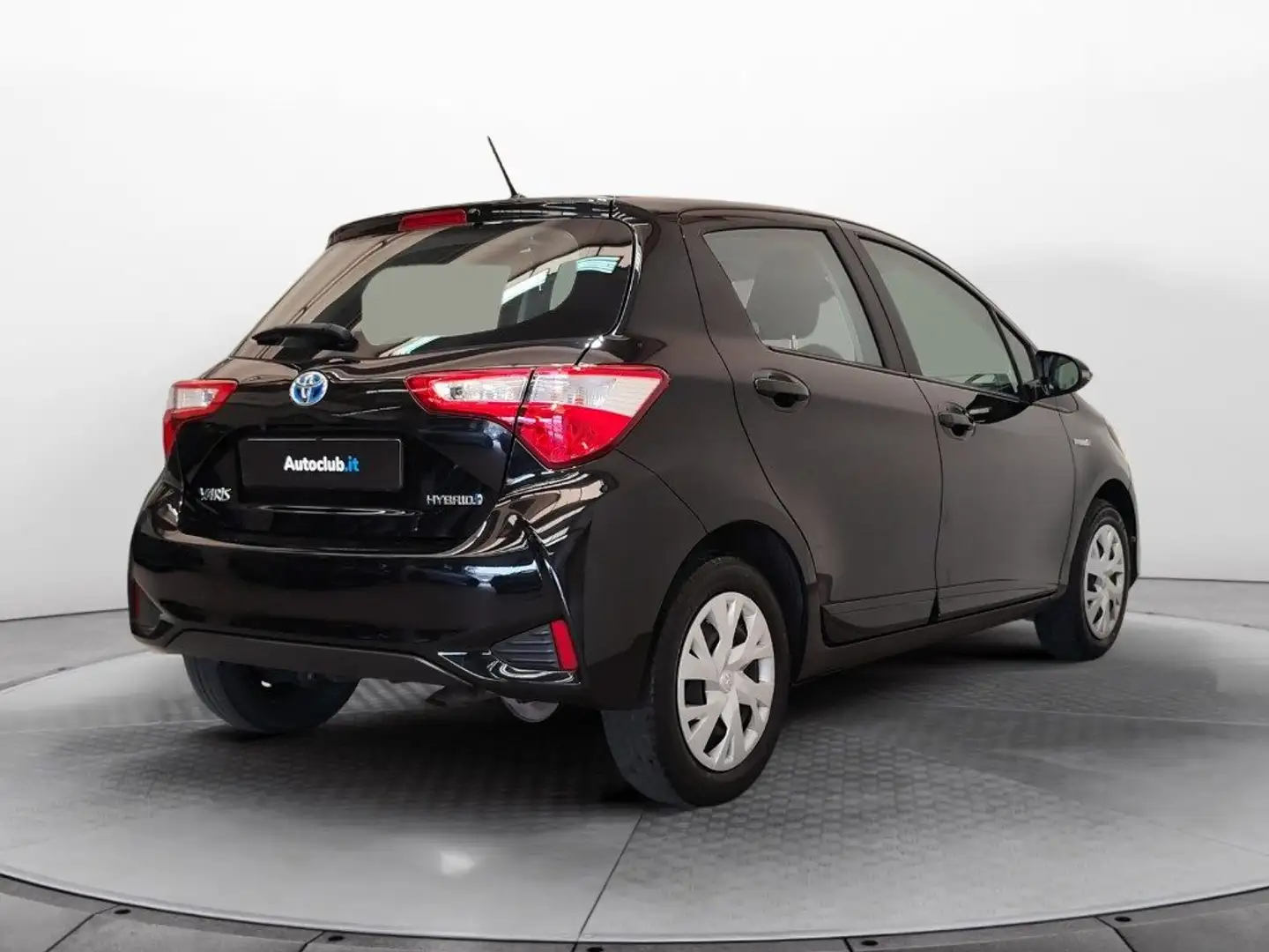 Toyota Yaris 1.5h Business 5 Porte Nero - 2