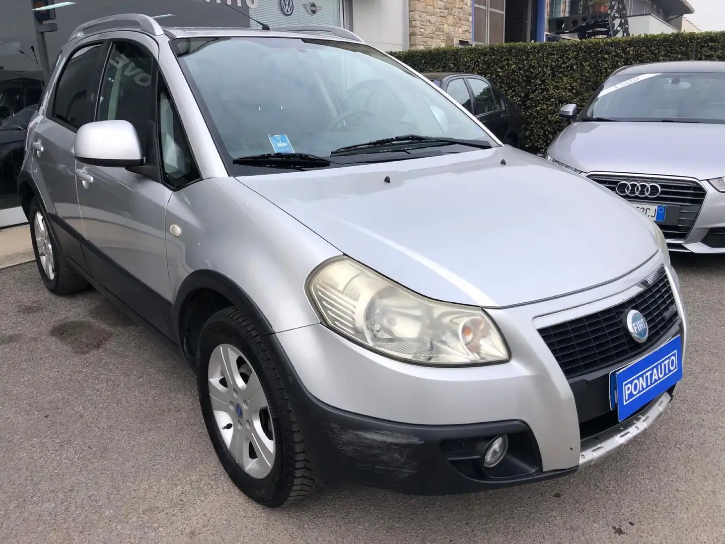 Fiat Sedici Sedici 1.9 mjt Dynamic 4x4 120cv Plateado - 2