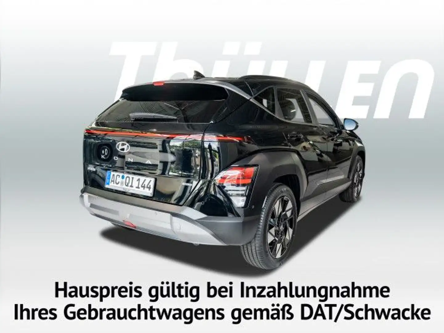Hyundai KONA Hybrid SX2 1.6 GDi DCT 2WD Trend Licht-Paket Schwarz - 2