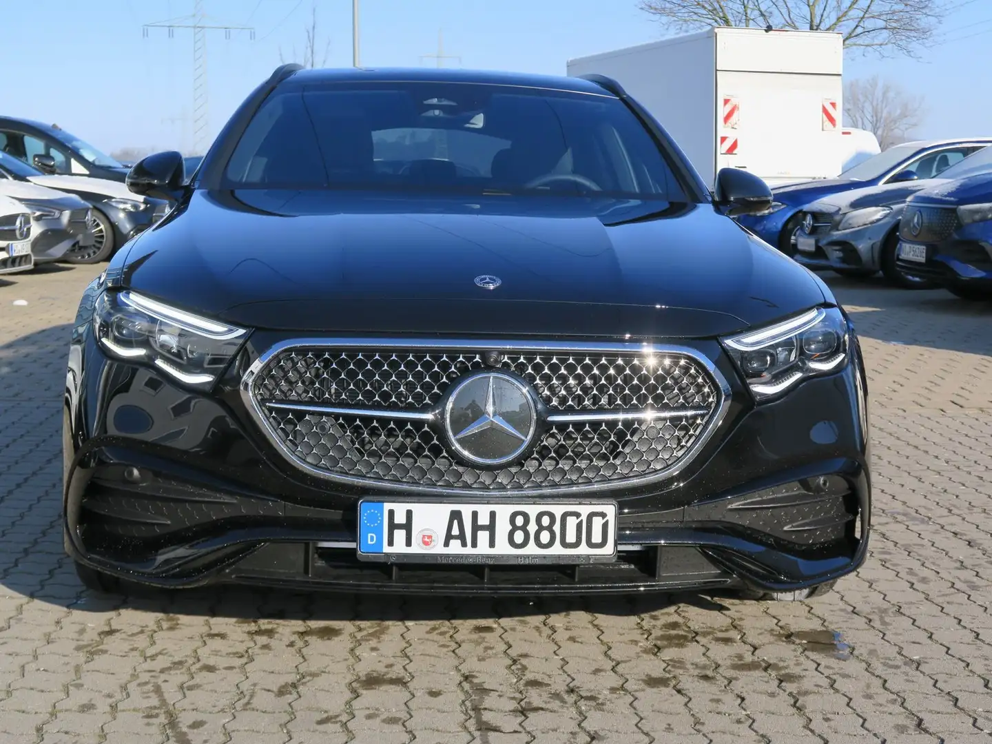 Mercedes-Benz E 450 d 4M T-Modell AMG Night AHK Panoramadach Schwarz - 2