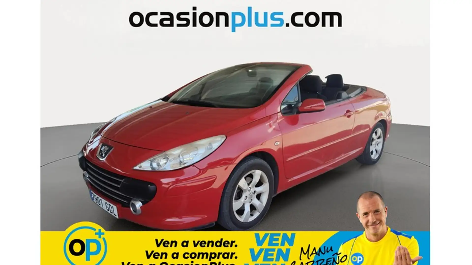 Peugeot 307 CC 1.6 Rojo - 1