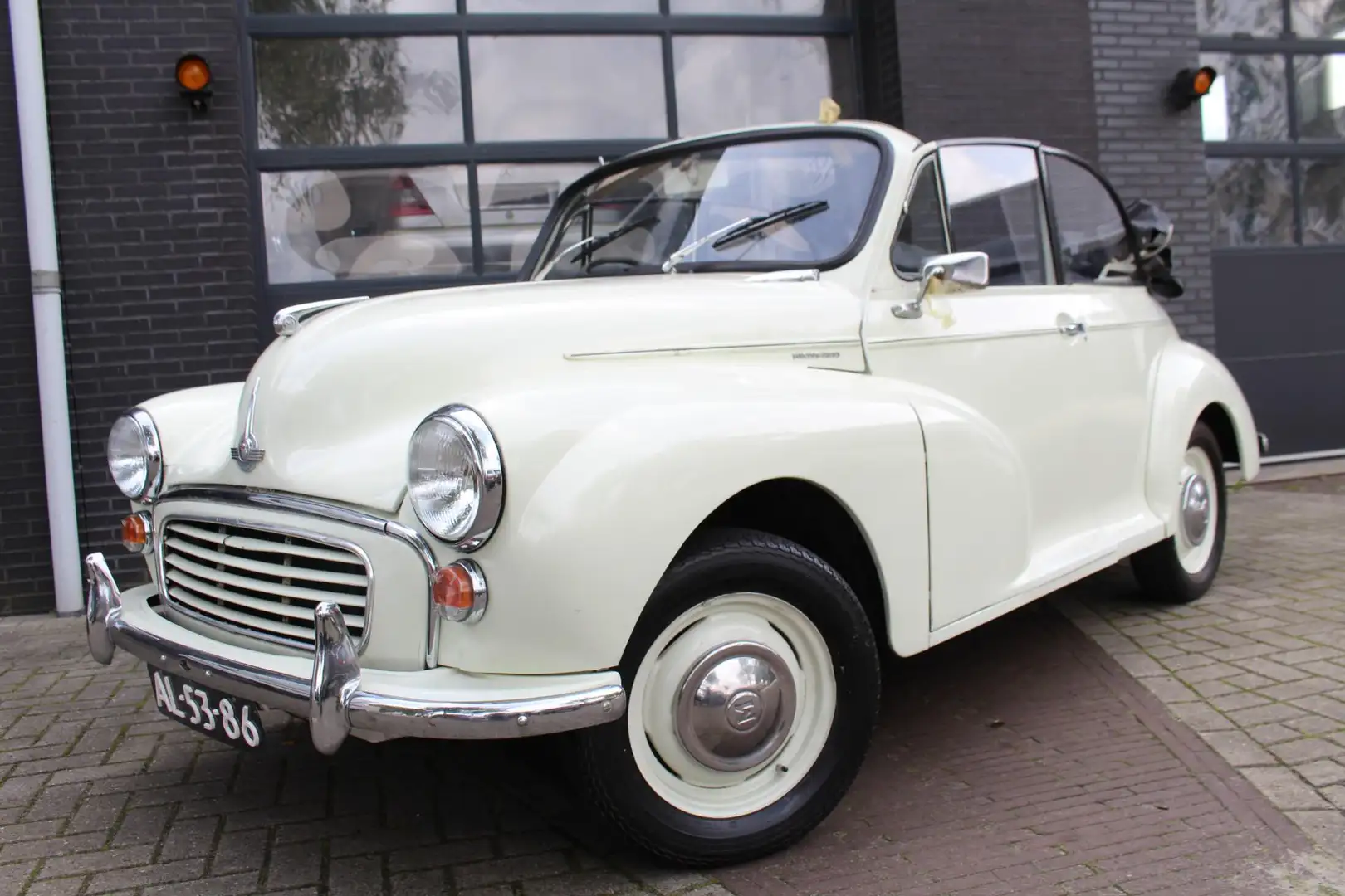 Oldtimer Morris Minor 1000 CONVERTIBLE NETTE CONDITIE LIEFHEBBERS AUTO! Weiß - 2