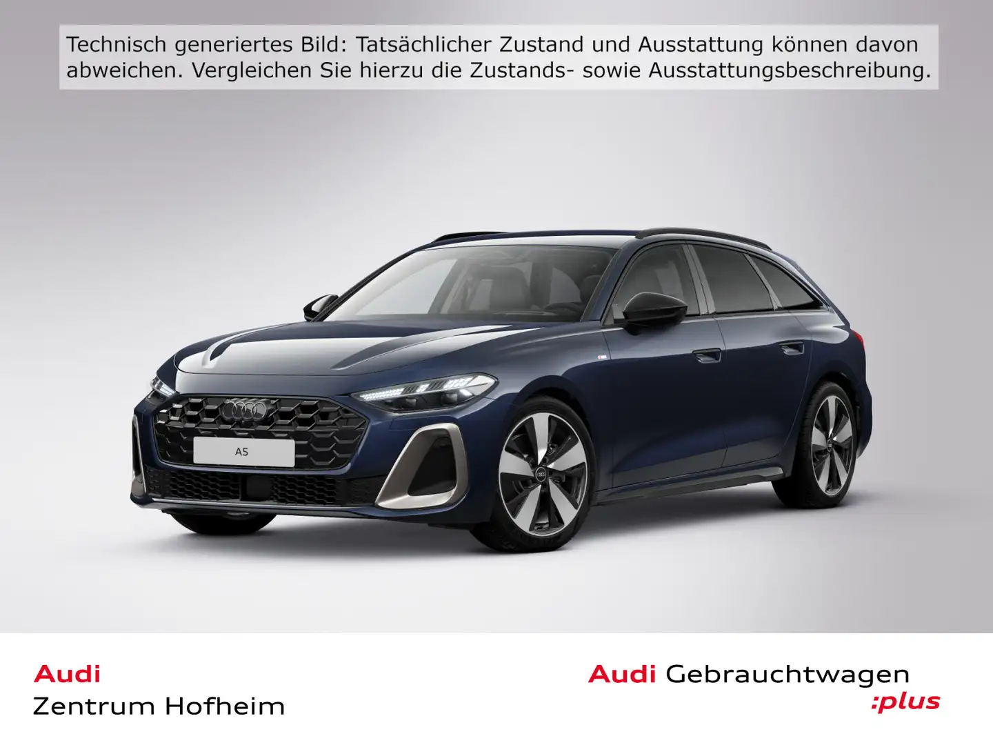 Audi A5 40 TDI S line edition one S tro*B&O*HUD Blau - 1