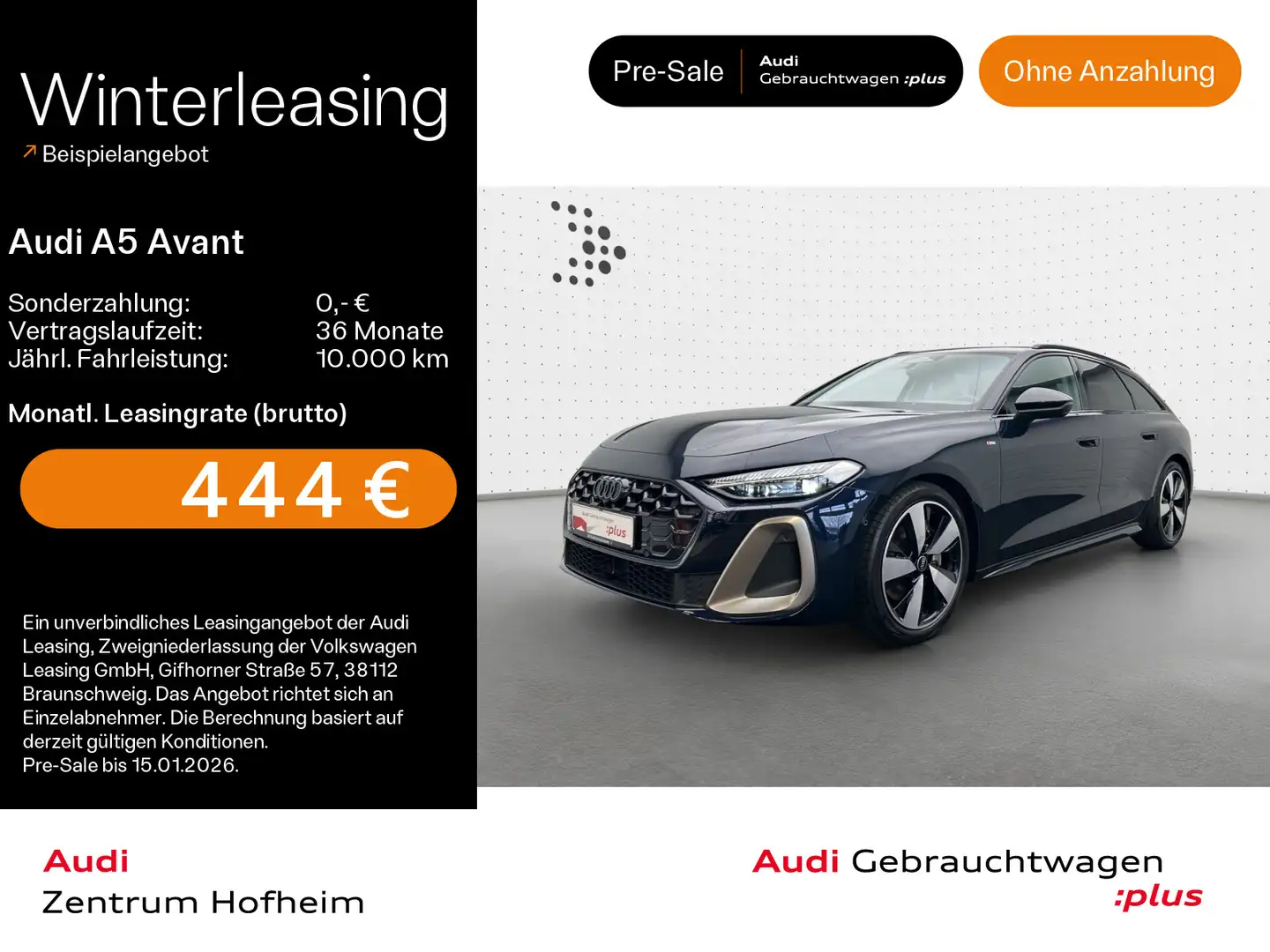 Audi A5 40 TDI S line edition one S tro*B&O*HUD Blau - 1