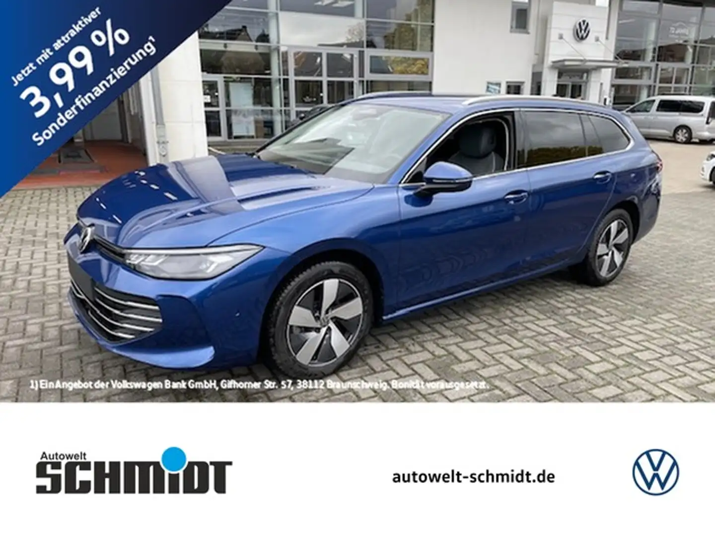 Volkswagen Passat Variant 1.5 eTSi DSG Business R-Kamera Navi 17Zoll elek... Blau - 1
