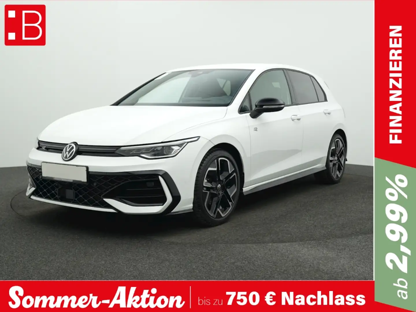 Volkswagen Golf R 8 2.0 TDI DSG R-LINE BLACK STYLE HK-SOUND NAVI 18 Weiß - 1