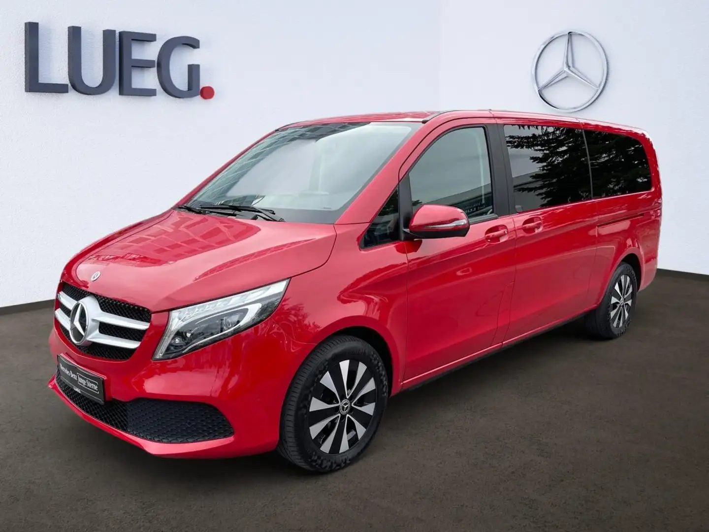 Mercedes-Benz V 250 d 4MATIC EDITION Extralang SpurW AHK PDC Rosso - 2
