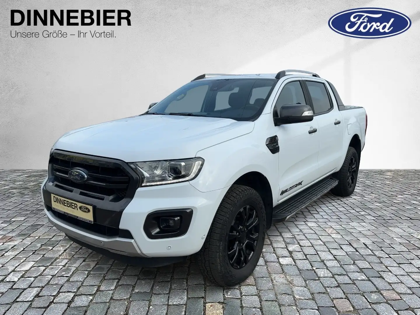 Ford Ranger DoKa 2.0 l EcoBlue Wildtrak 156kW KlimaA Weiß - 2