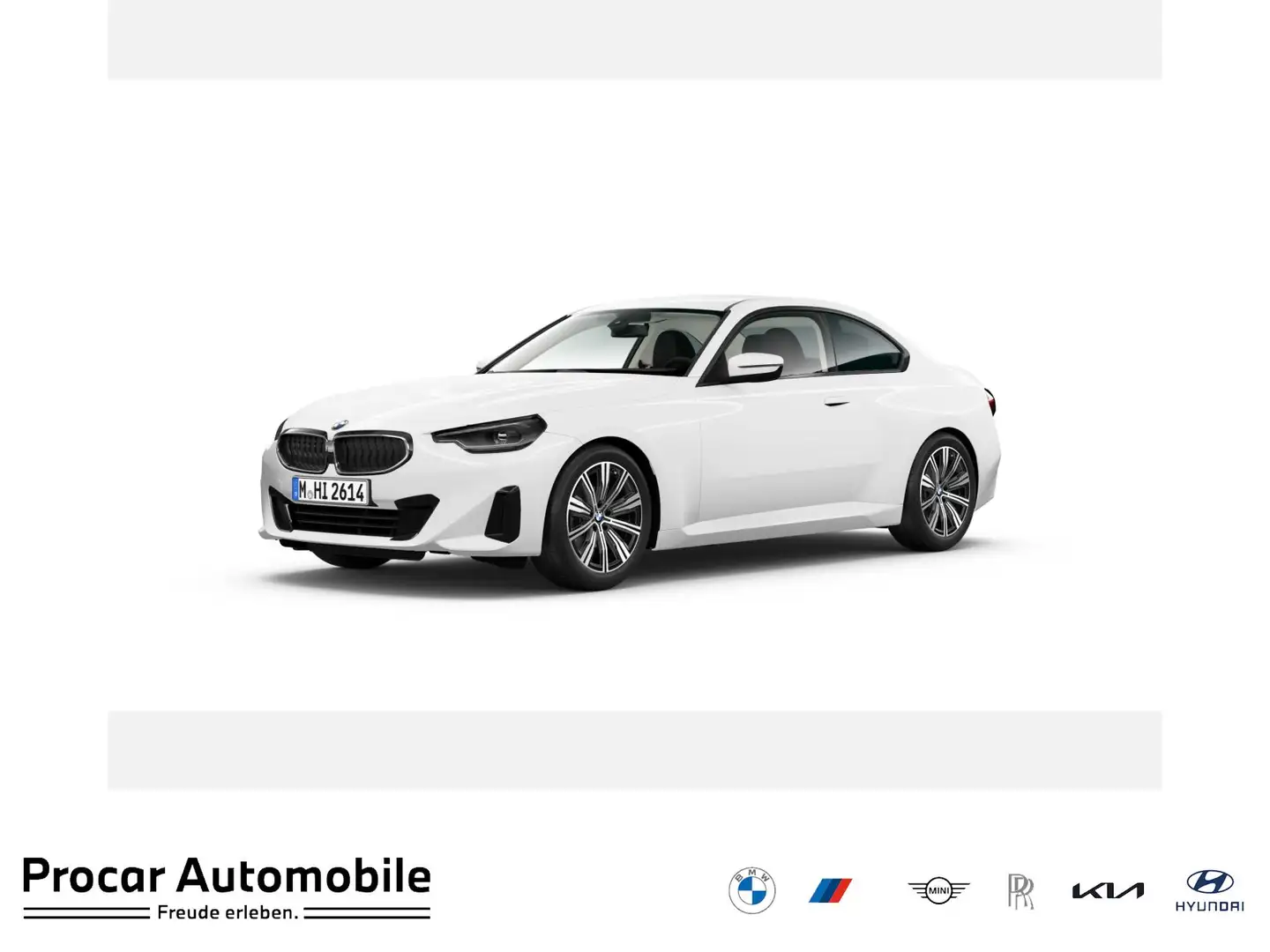 BMW 218 i 18" LM Widscreen PDC DAB Shadow-Line Blanc - 1