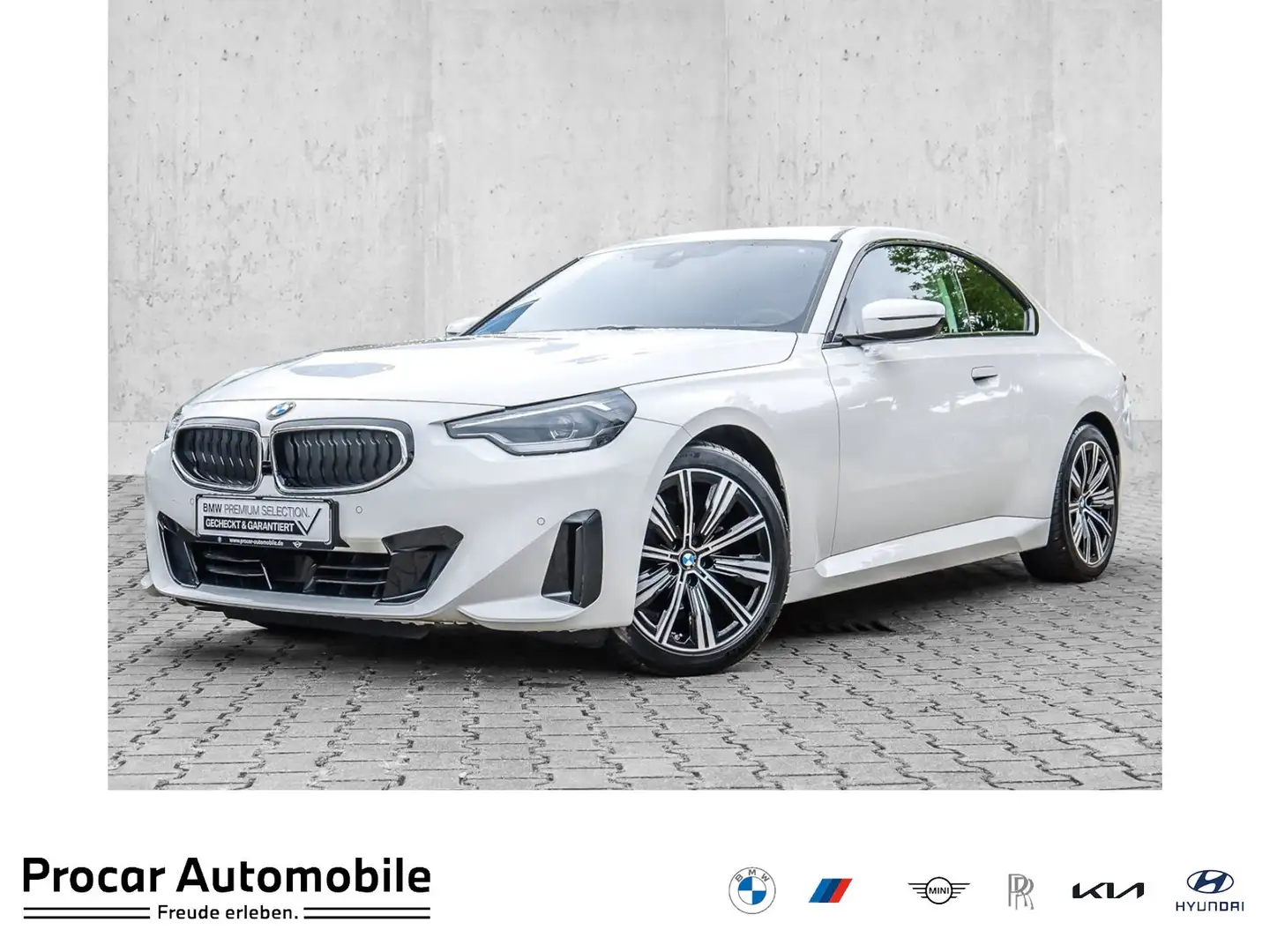 BMW 218 i 18" LM Widscreen PDC DAB Shadow-Line Blanc - 1