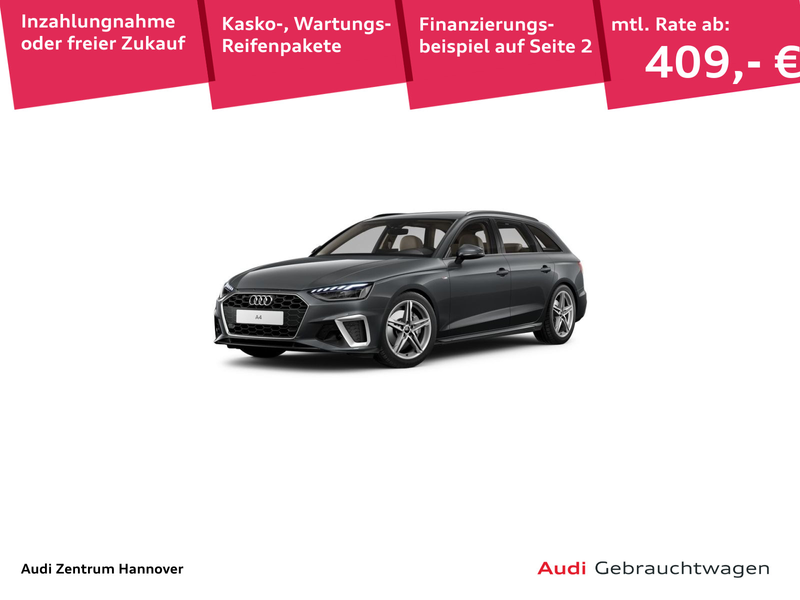Audi A4 S line 40 TDI virtual AHK