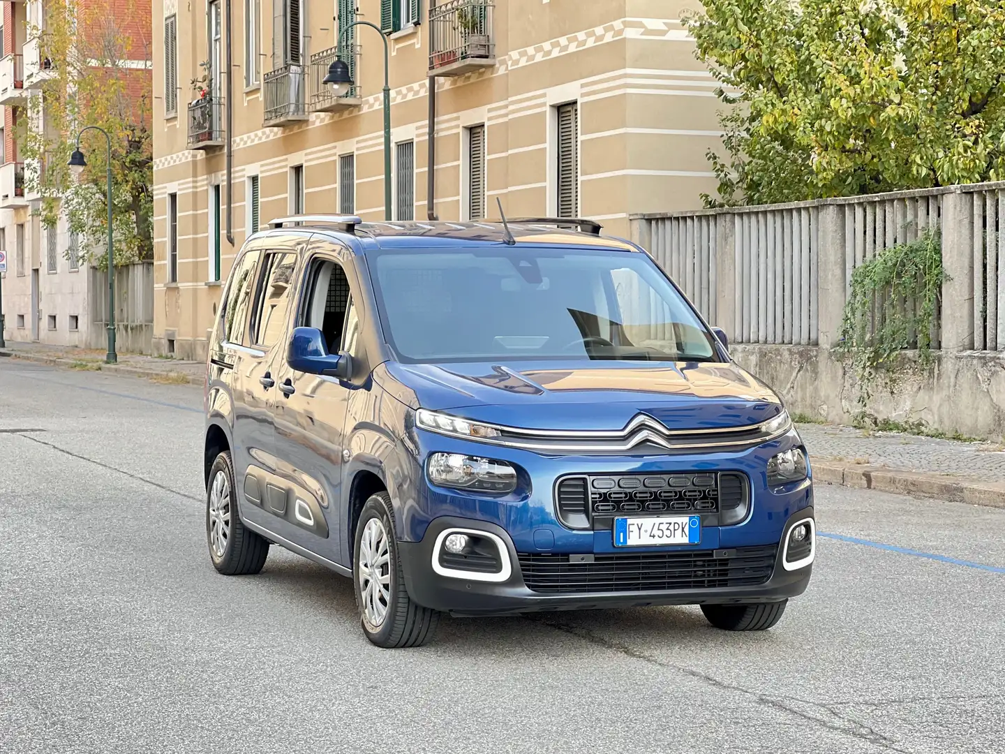 Citroen Berlingo Combi N1 1.5 BlueHDi 75cv E6 M Feel KM CERT-1 PROP Blauw - 2