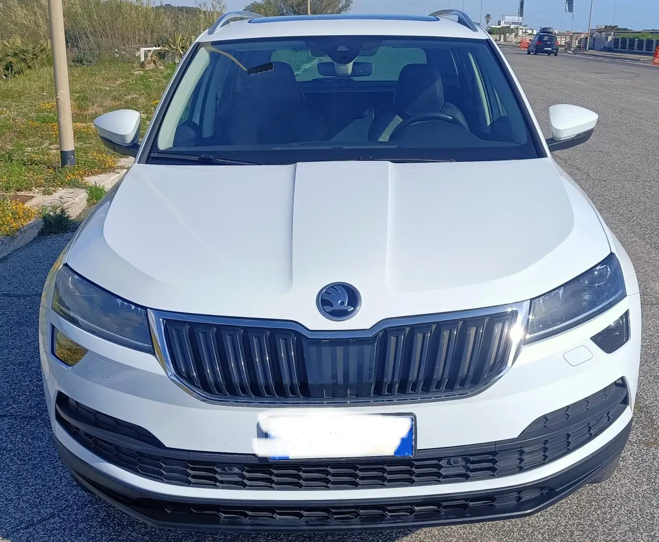 Skoda Karoq style 2.0 tdi 4x4 dsg Bianco - 2