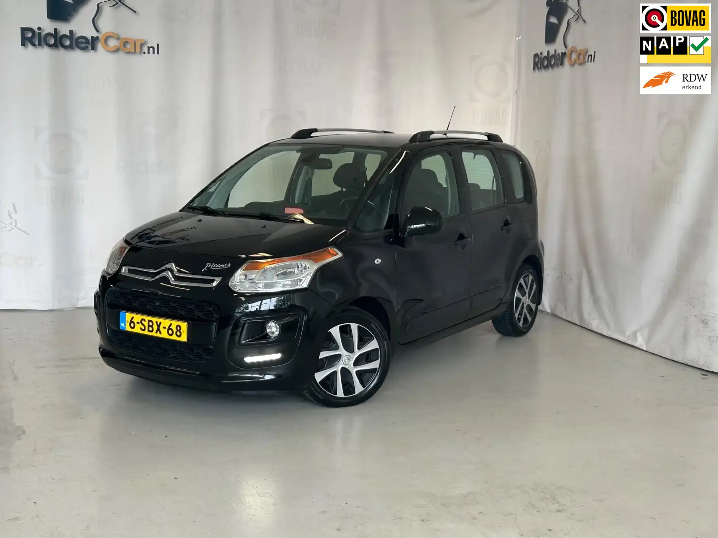 Citroen C3 Picasso 1.6 VTi Tendance|AUTOMAAT|CRUISE|AIRCO|NAVI|PARK S Zwart - 1
