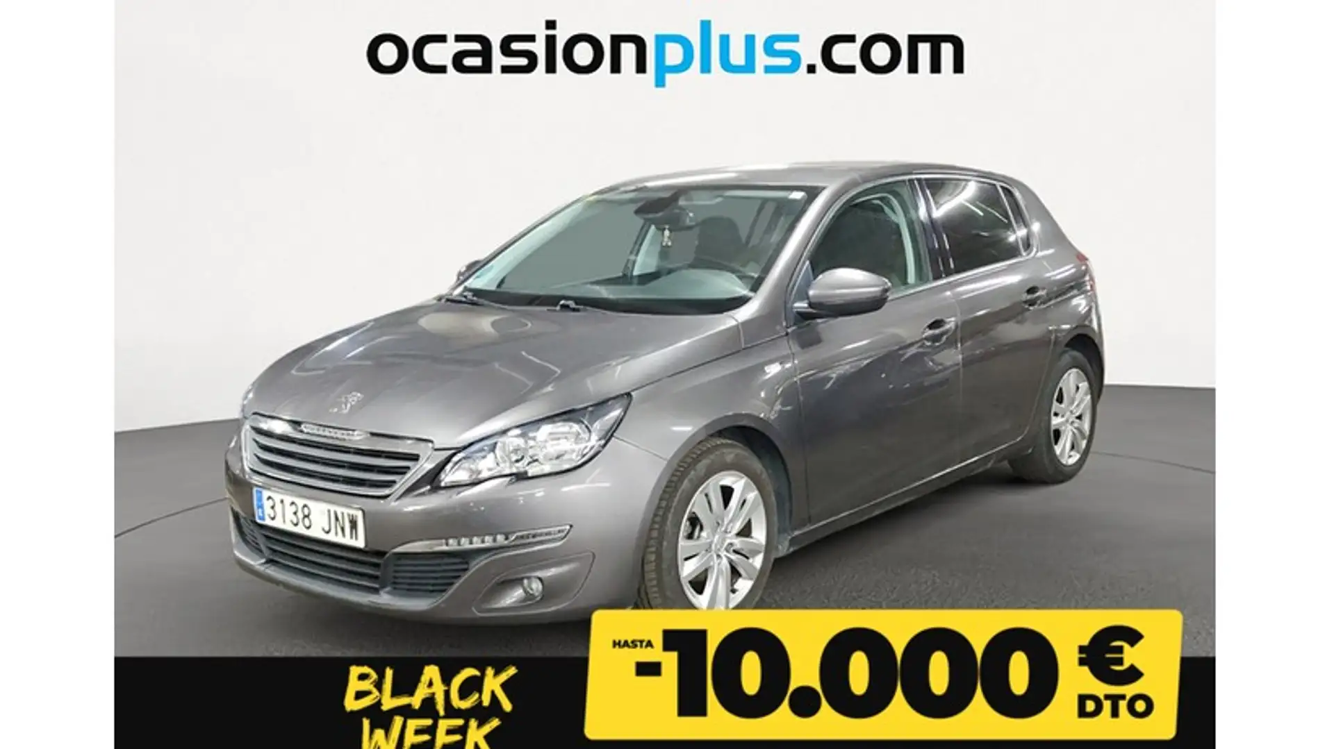 Peugeot 308 1.6 BlueHDi Style 100 Silber - 1
