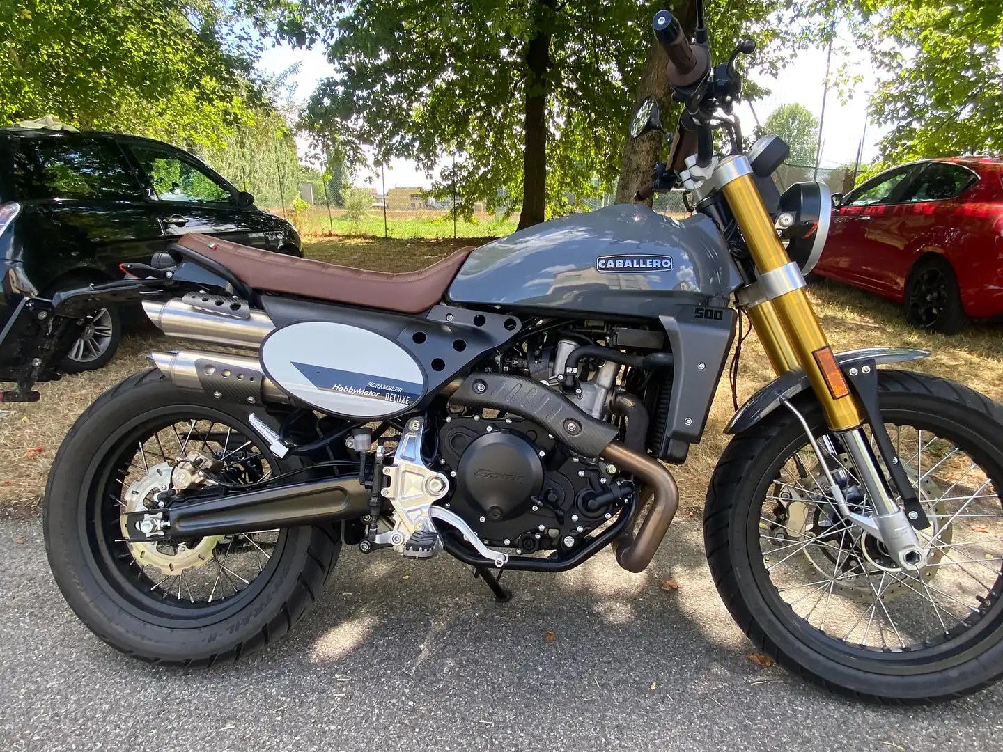 Fantic Caballero 500 Deluxe Grijs - 1