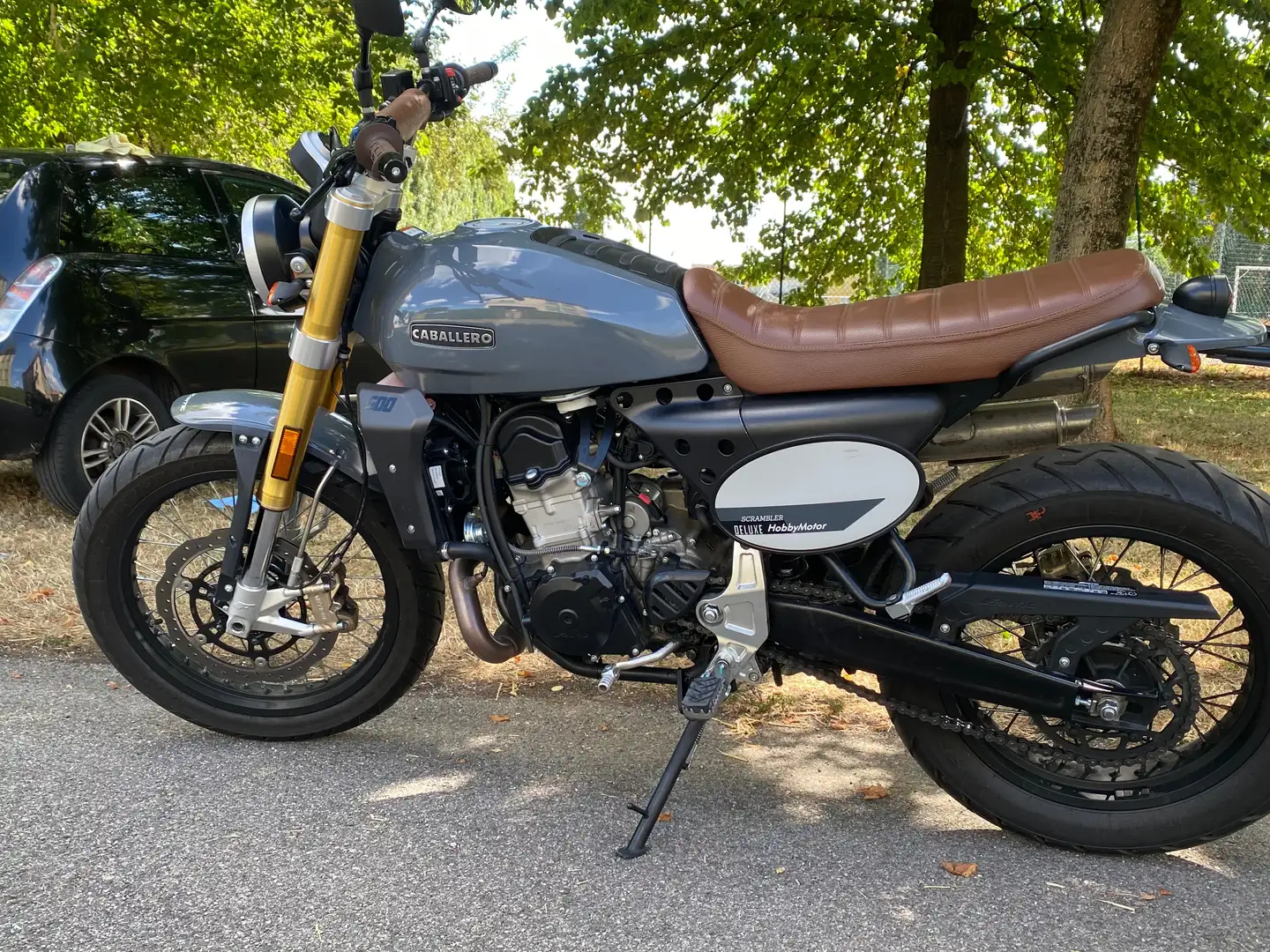 Fantic Caballero 500 Deluxe Grijs - 2