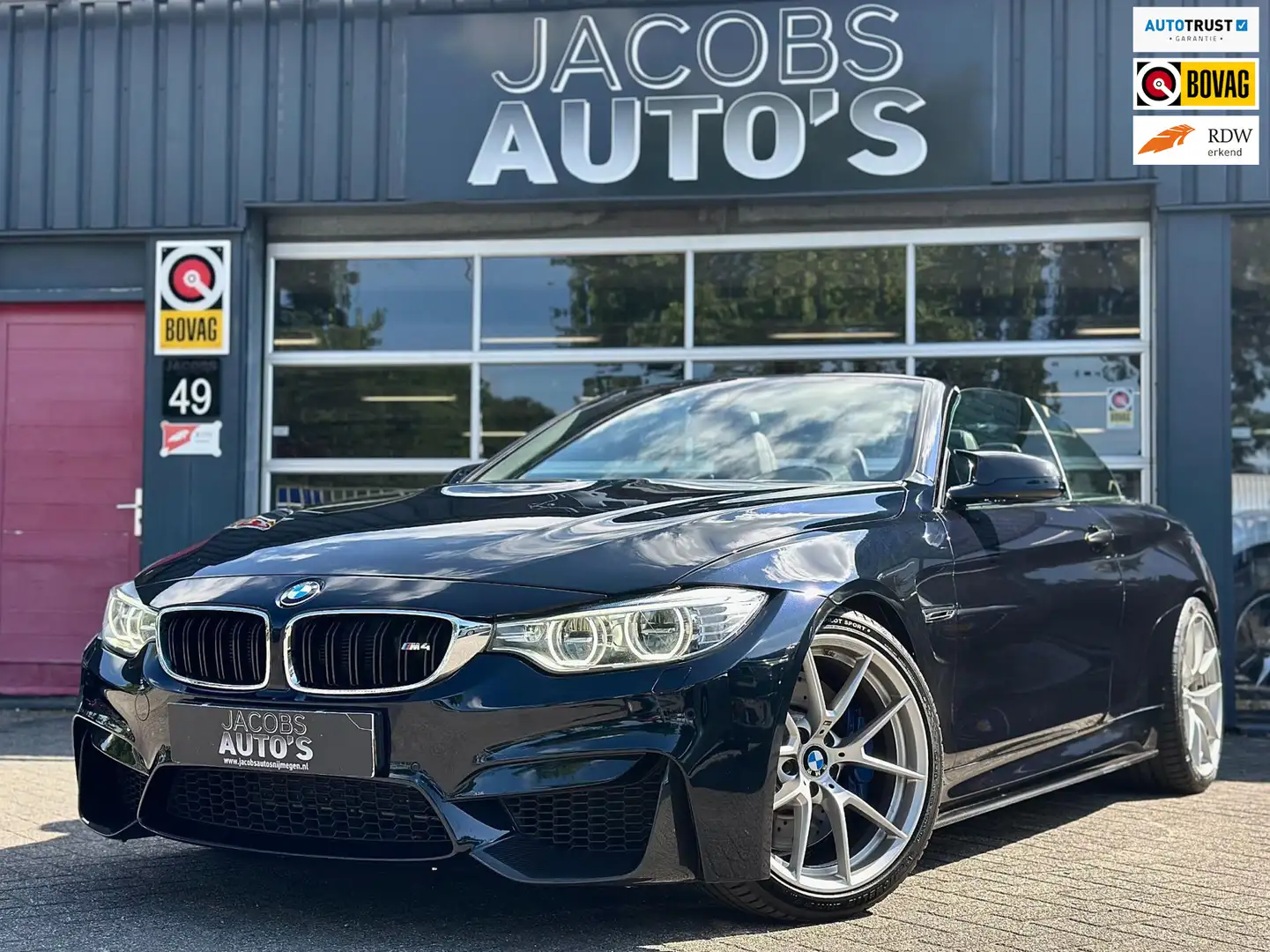 BMW M4 4-serie Cabrio / Head Up / Keyless / Ambiance verl Zwart - 1