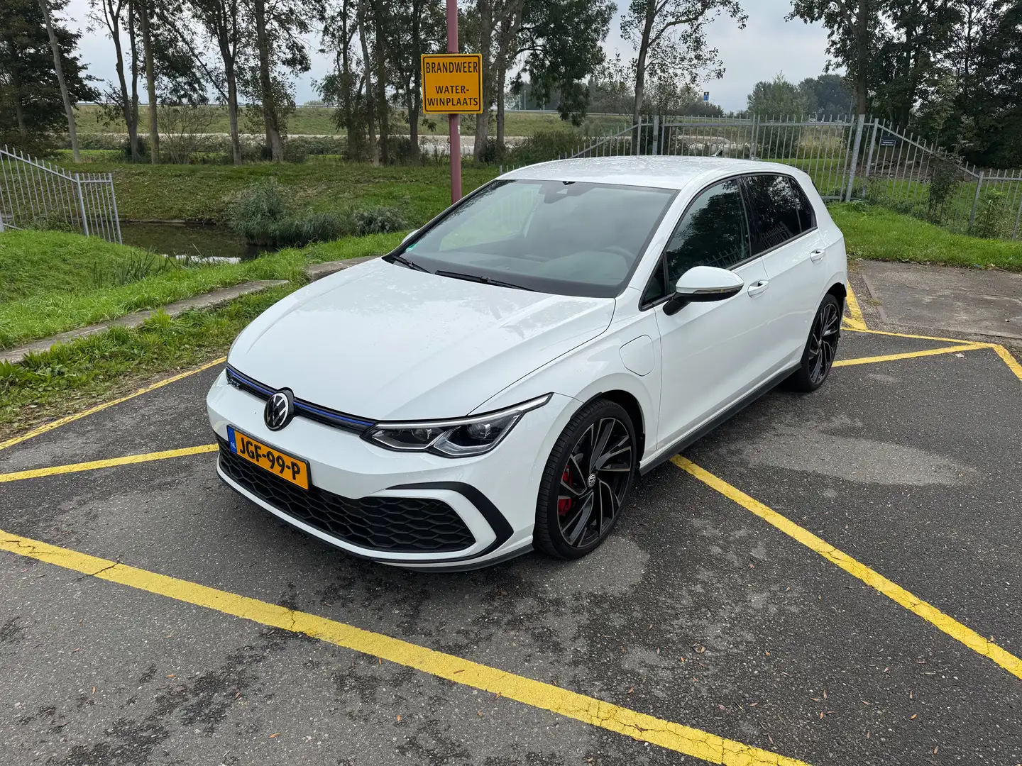 Volkswagen Golf Golg 8 GTE Wit - 1