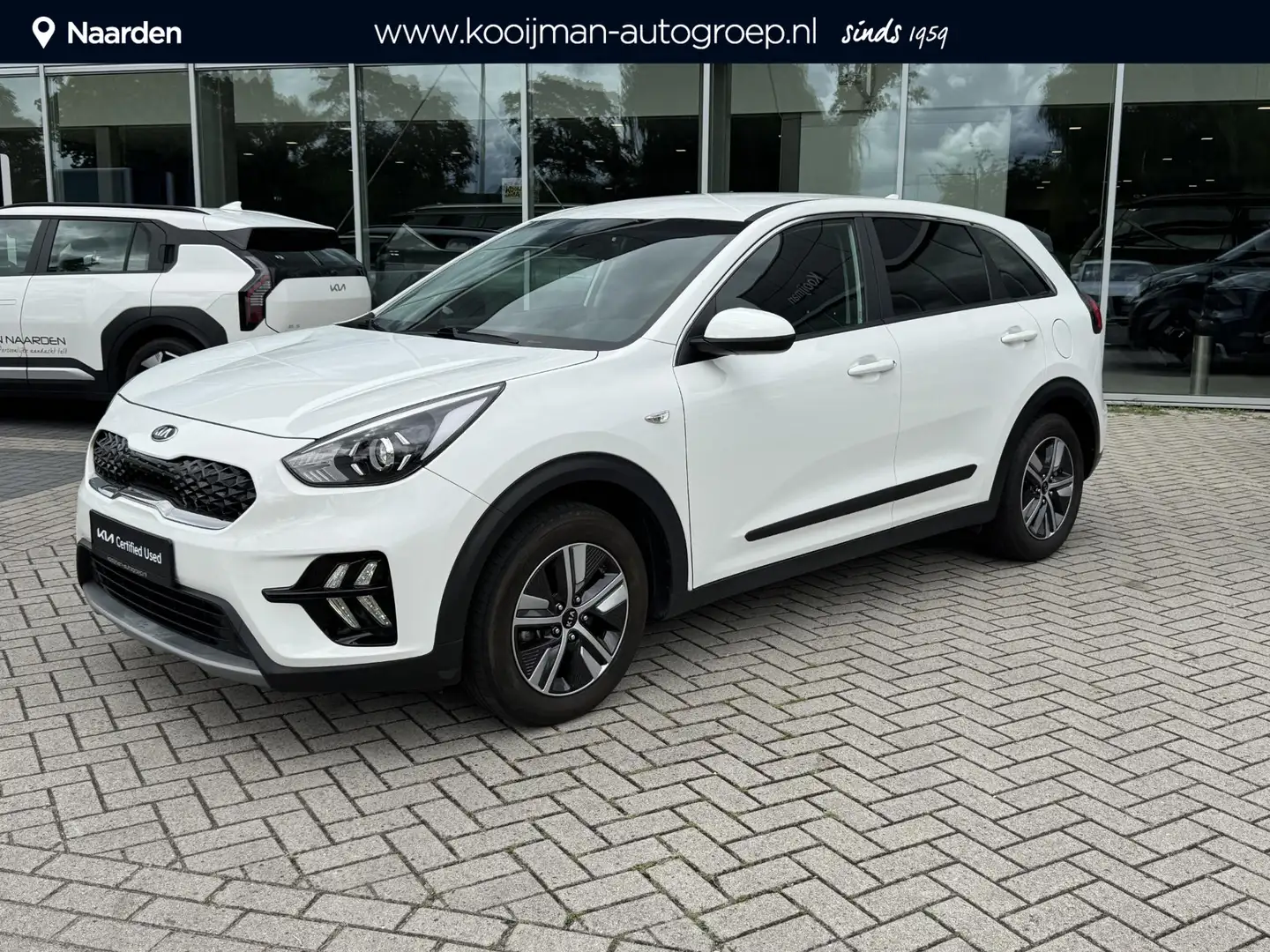 Kia Niro 1.6 GDi Hybrid ComfortLine Cruise control, achteru Blanc - 1