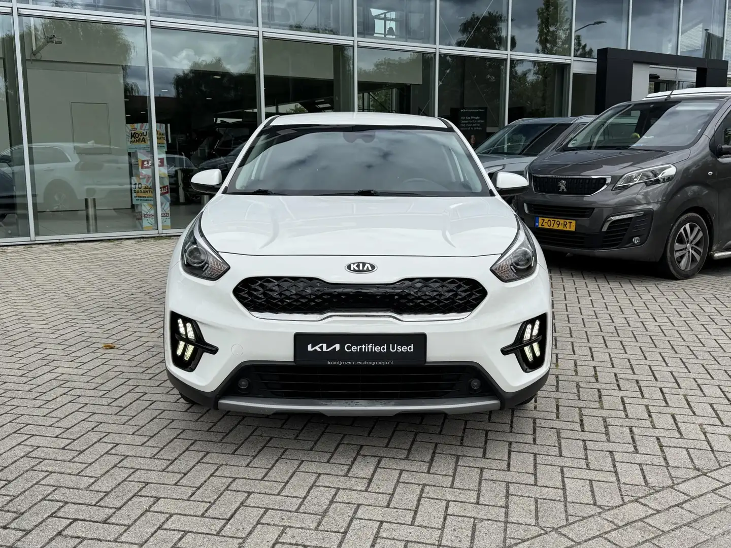 Kia Niro 1.6 GDi Hybrid ComfortLine Cruise control, achteru Blanc - 2