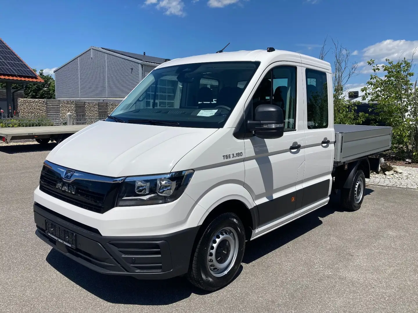 MAN TGE 3.180 L3 DoKa Pritsche *Allwetterreifen Blanc - 1