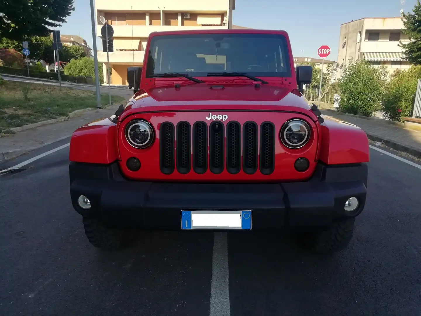 Jeep Wrangler Wrangler III 2011 2.8 crd Sahara auto E5+ Rosso - 2