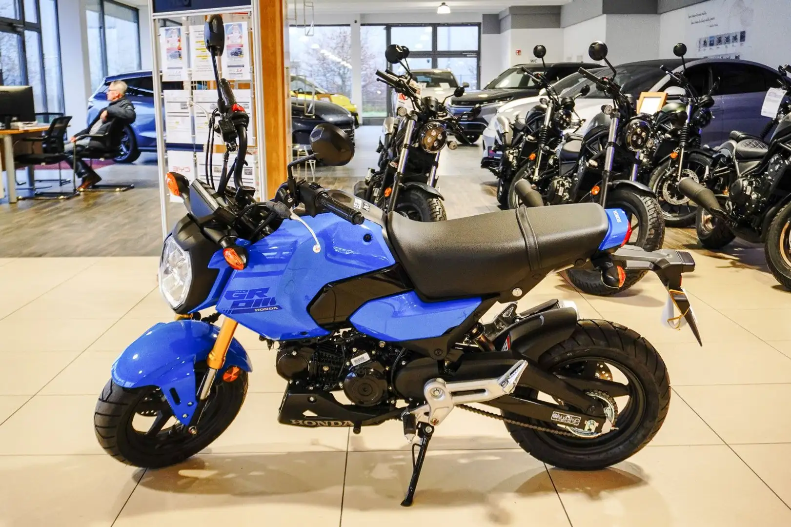 Honda MSX 125 Grom -SOFORT VERFÜGBAR- Kék - 2