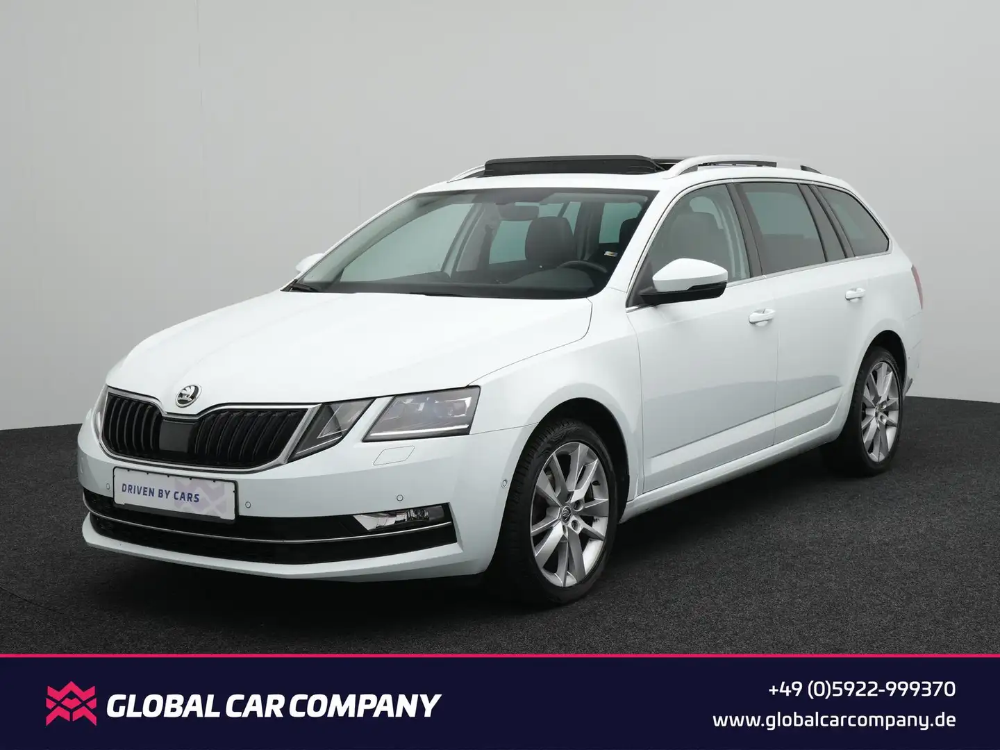 Skoda Octavia Style TEMPO,PANO,LED,CANTON,WINTER,AHK Blanc - 1