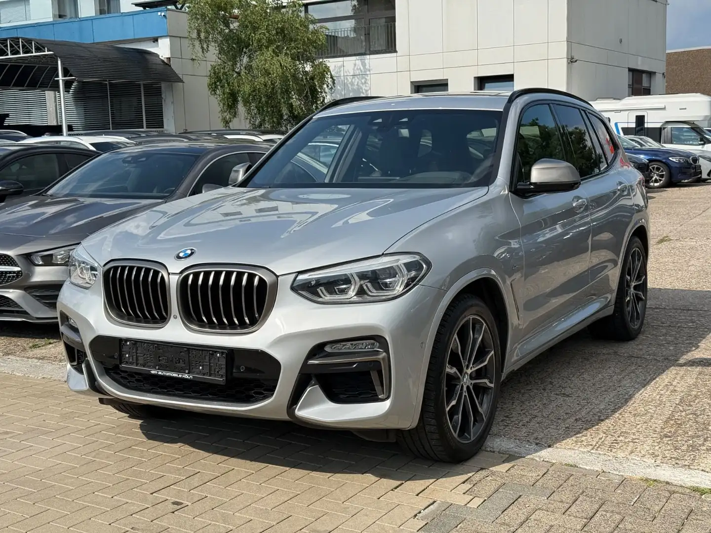 BMW X3 M40 i/Head-up/Leder/360°/Panor/Memo/LED Silber - 2