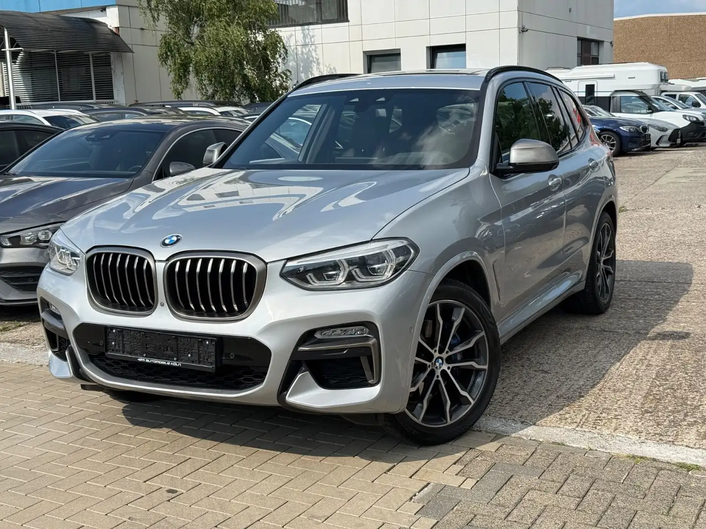 BMW X3 M40 i/Head-up/Leder/360°/Panor/Memo/LED Silber - 1