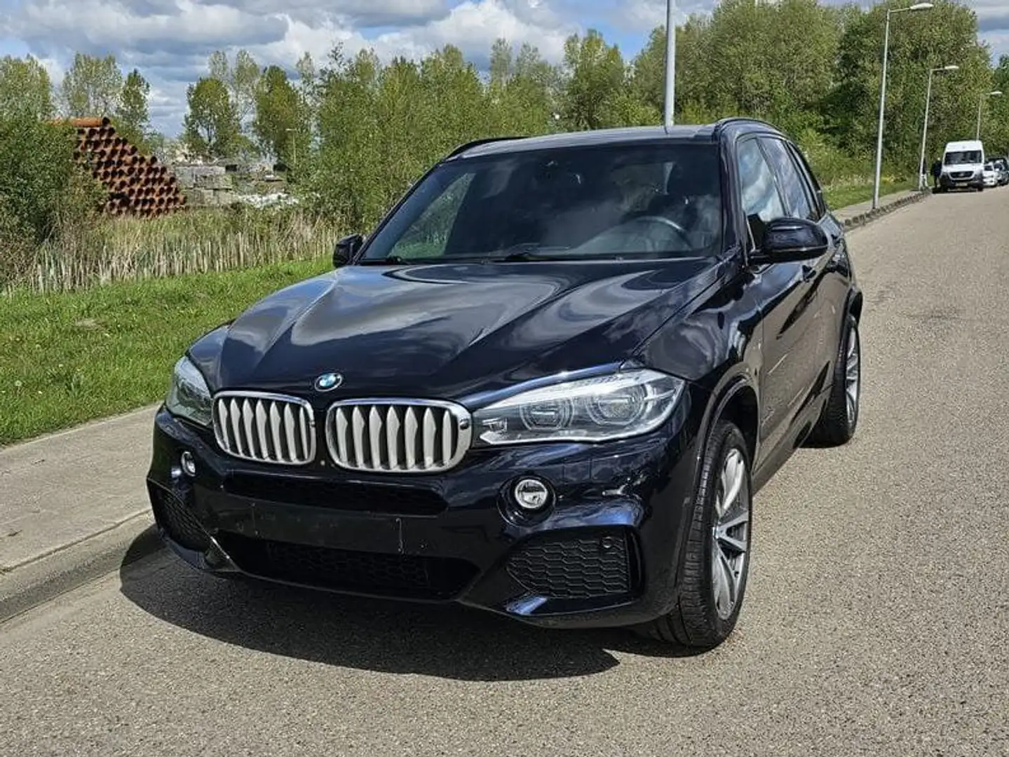 BMW X5 4.0 D M pakket High Exec Blauw - 1