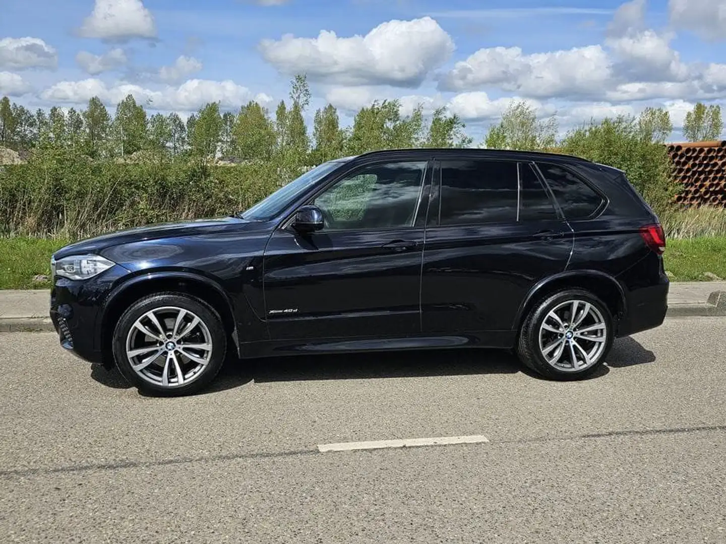 BMW X5 4.0 D M pakket High Exec Blauw - 2