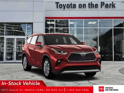 Red 2026 Toyota Highlander SUV / Crossover All-Wheel Drive Automatic