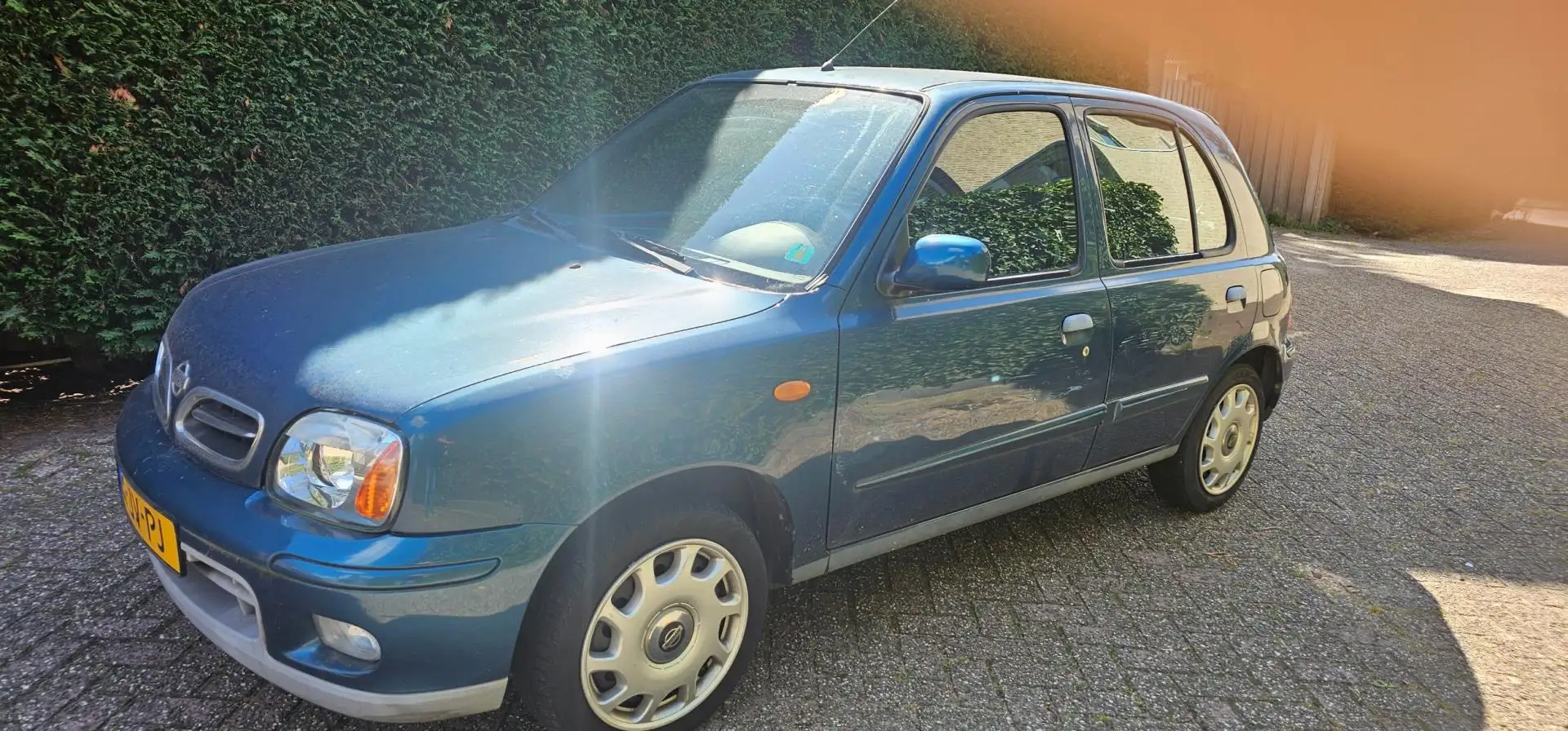 Nissan Micra 1.4 Clair CVT automaat 48.dznd km nap Blau - 2