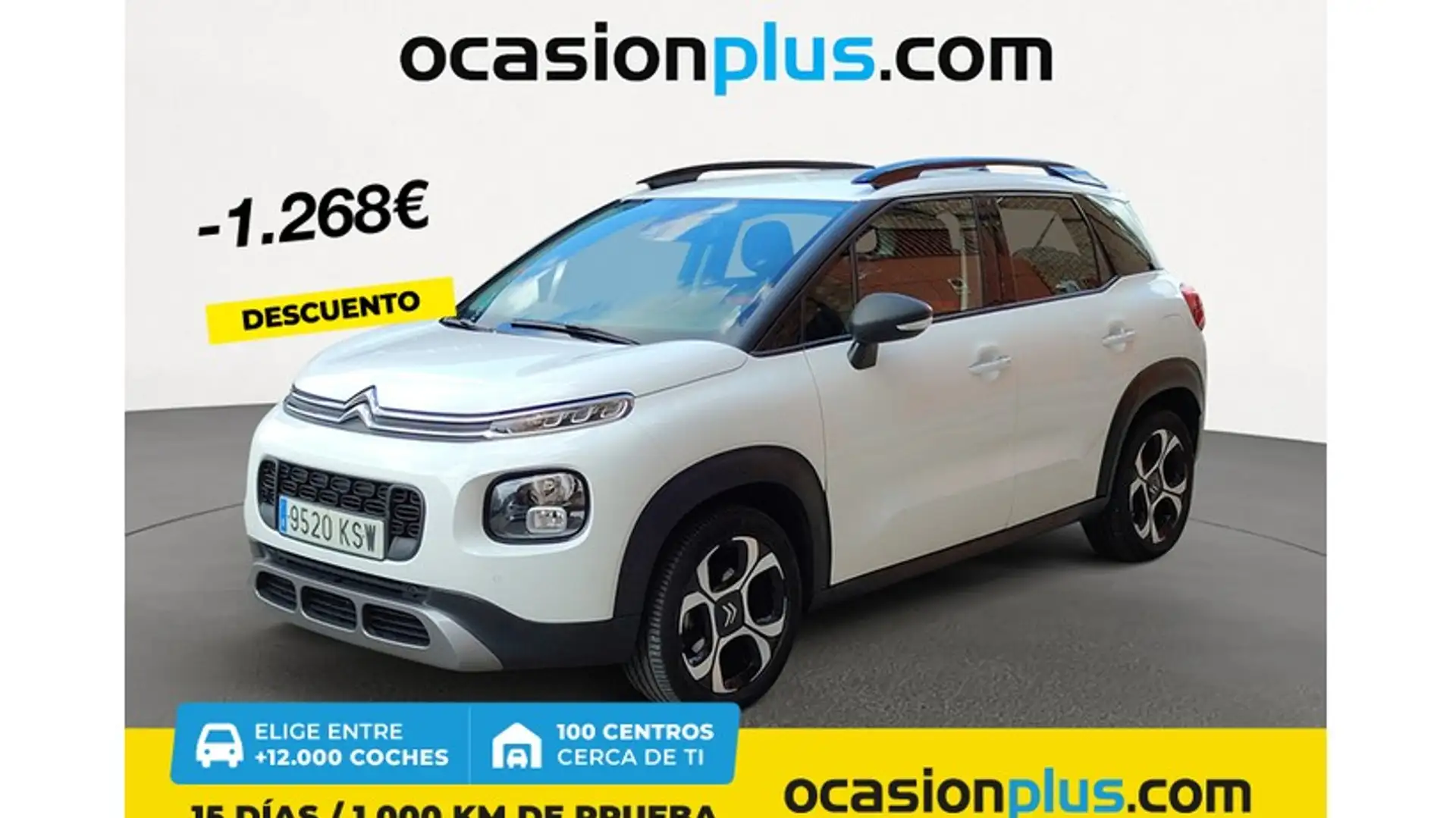 Citroen C3 Aircross Puretech S&S Shine 110 Blanc - 1