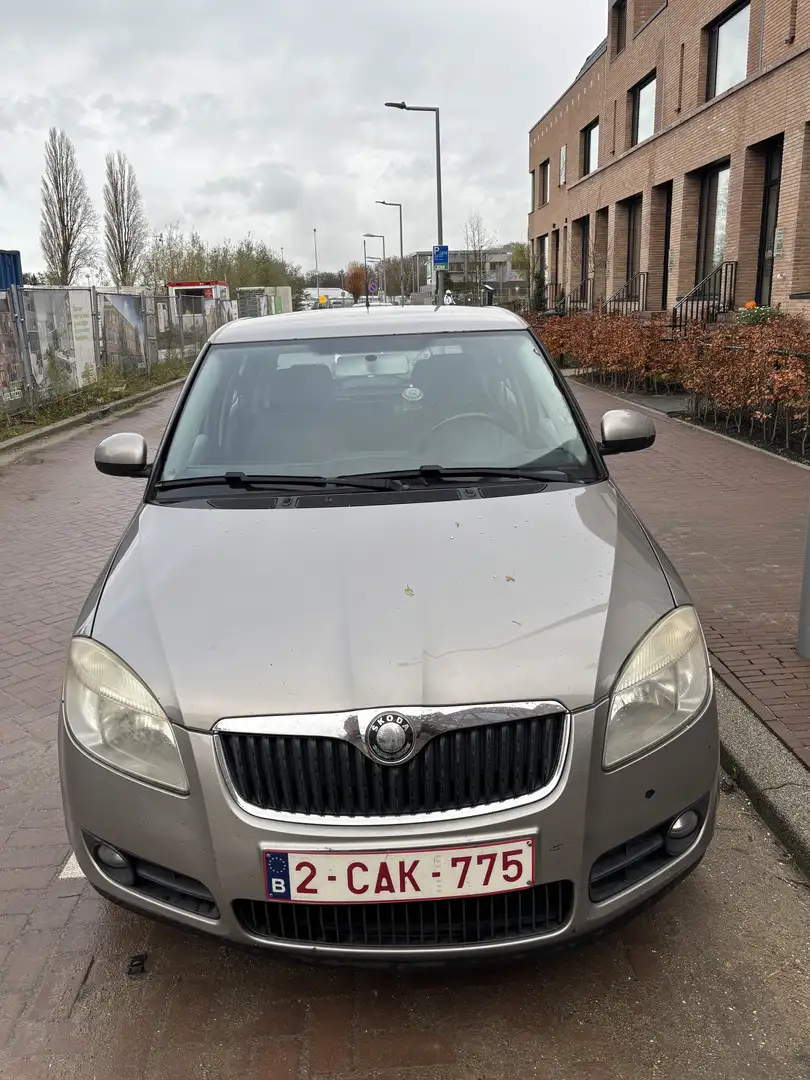 Skoda Fabia 1.2 - 2008 benzine met keuring voor verkoop Beige - 2
