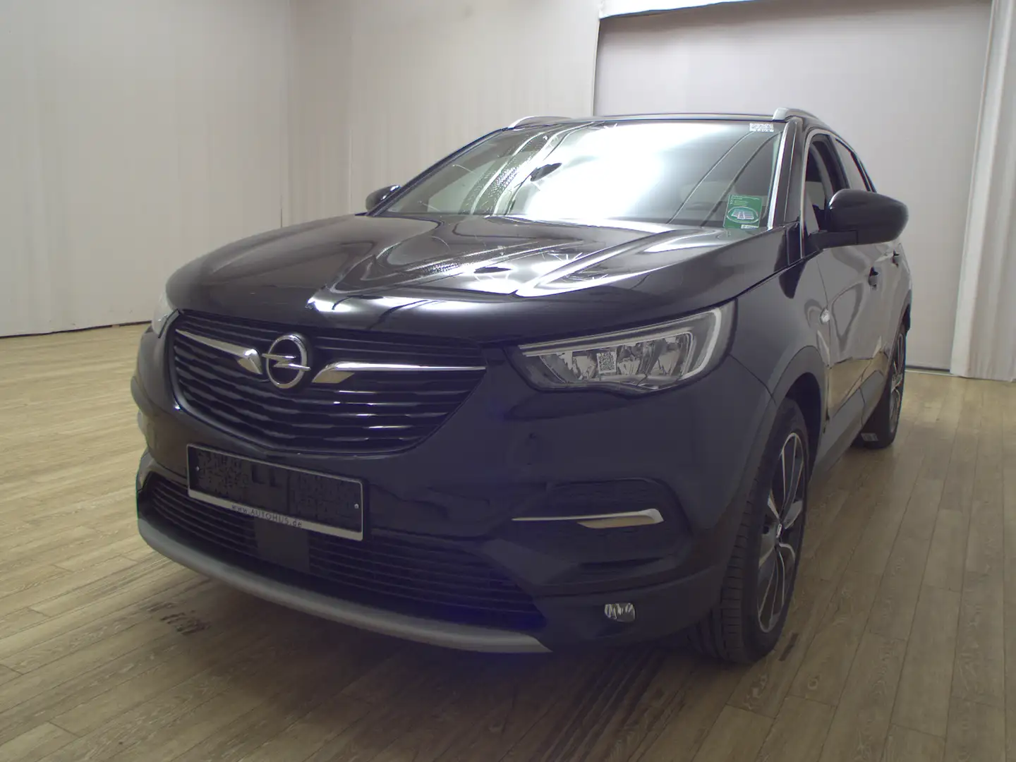 Opel Grandland X 1.6 Turbo Hybrid 4 Elegance Navi AHK Schwarz - 2