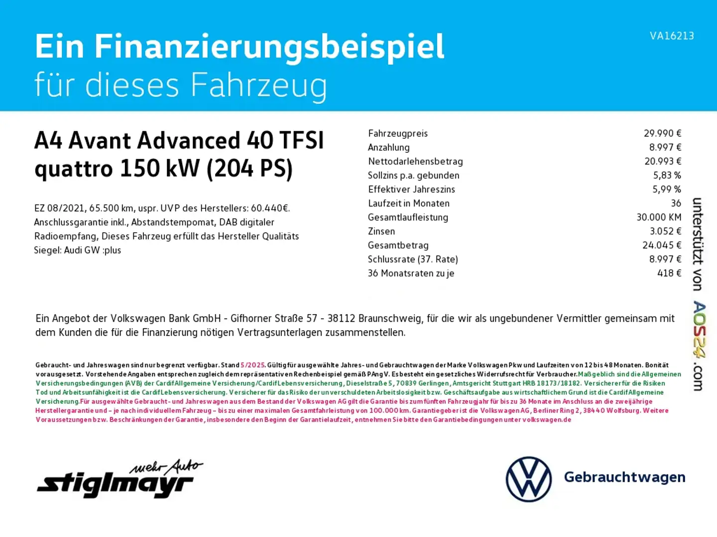 Audi A4 Avant Advanced 40 TFSI quattro ACC+AHK+LED+NAVI Bleu - 2