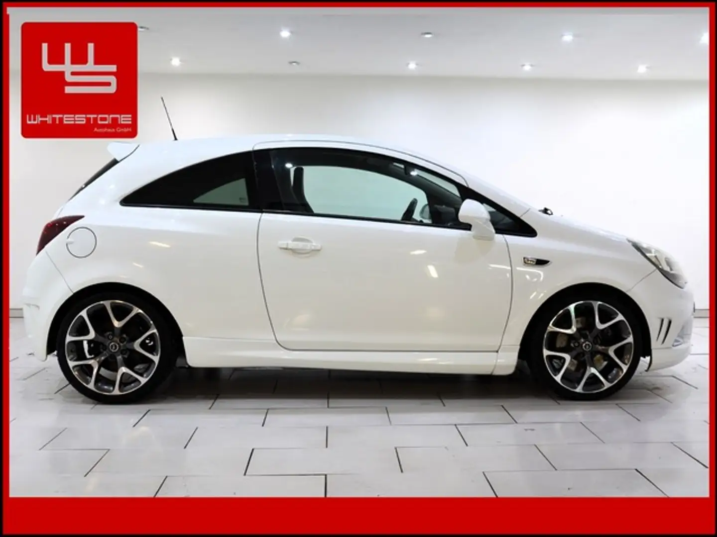 Opel Corsa D OPC ** 99 TKM ** Recaro ** 18 Zoll ** Blanc - 2