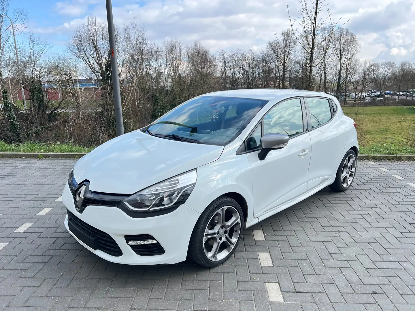 Renault Clio 1.2 TCe GT *BOITE AUTO*-GPS-CAMERA-JANTES Білий - 1