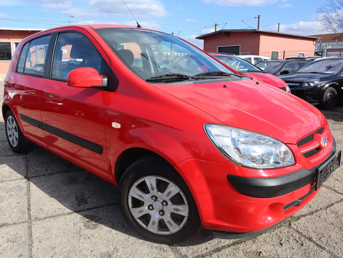 Hyundai Getz 1.4 GLS Piros - 1