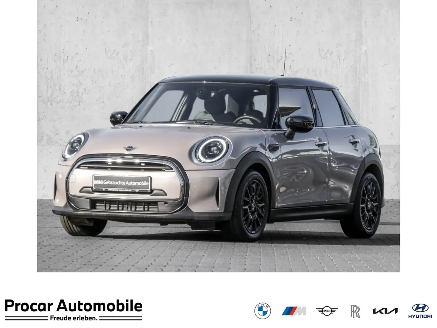 MINI Cooper NAVI LED PDC V+H DAB Tempomat Klimaaut. Grigio - 1